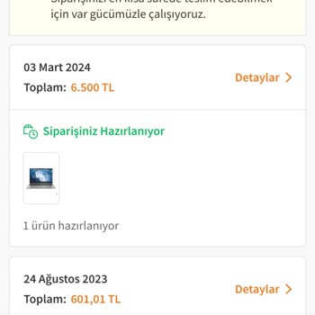 Trendyol Ürün Göndermeme Sorunu