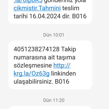 Aras Kargo 20 Gündür Ürün Ortada Yok