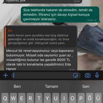 Expedia vio.com Ayvalık Sea Long Hotelfehlende Reservierung, Stornierungsgebühr und unprofessionelles Verhalten