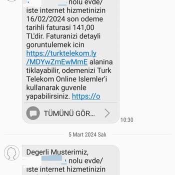 Türk Telekom Tivibu Faturası Fiyat Artışı