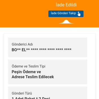 MNG Kargo Teslimata Uğraşmadan Kargoyu Direkt İade Etmişler