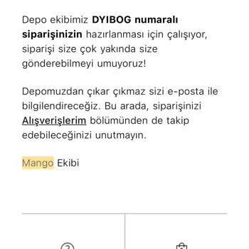 Mango Ürünü De Teslim Etmiyor Parada İade Etmiyor