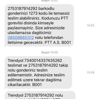 PTT Kargo Karaköprü Urfa Şikayet