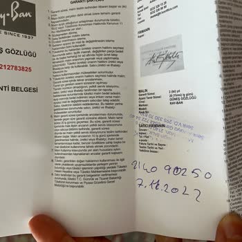 Hepsiburada Serik Keskin Optik Gözlük Orijinal Değilmiş
