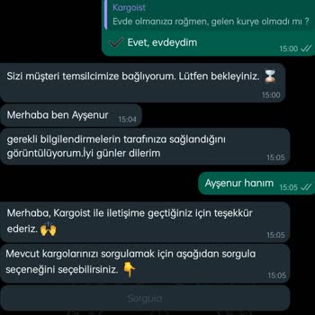 Kargoist Evde Olmama Rağmen Kargo Teslim Edilmedi