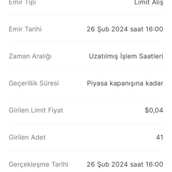 Midas Ters Bölünme İşlemi