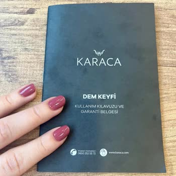 Özbek Teknik Karaca Çaycımda Bir Kez Bile Çay İçemedim, Hayal Kırıklığısın Karaca.