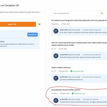Trendyol.com (Sedef AVM) Spot Mağazacılığı