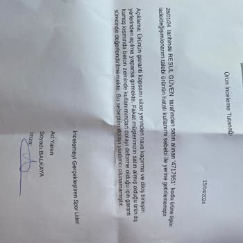 Decathlon Her Türlü Zeminde Kullanıma Uygun Denilip Garanti Veriliyor Ama...