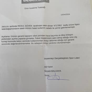 Decathlon Her Türlü Zeminde Kullanıma Uygun Denilip Garanti Veriliyor Ama...