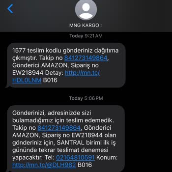 Yine MNG Kargo, Yine Geldik Yoktunuz?