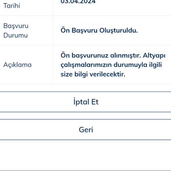 Türk Telekom Alt Yapi Başvurusu