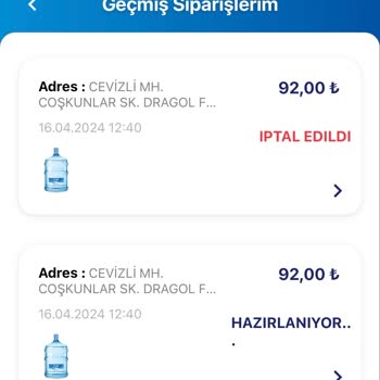 Erikli Su 6 Saattir Gelmedi