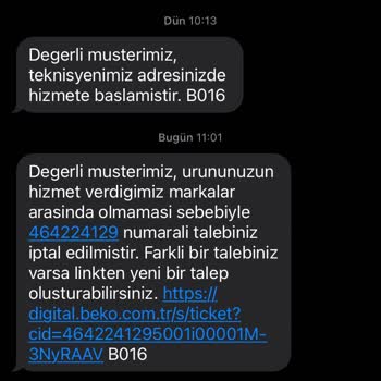 Beko Garantili Üründen Ücret Talep Ediyor