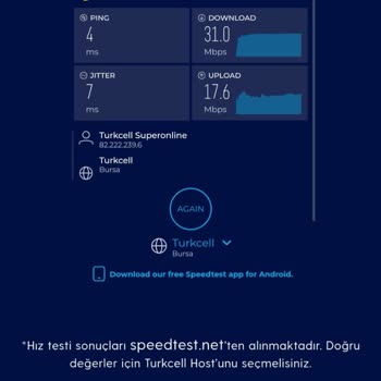 Superonline Taahhüt Edilen İnternet Hızının Sunulmaması