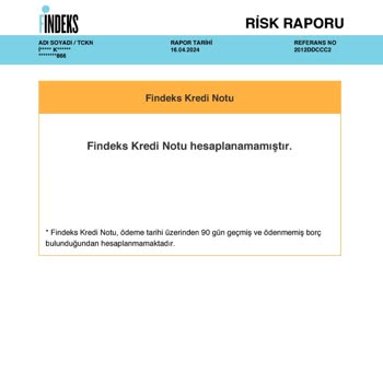 Findeks Kredi Notu Hesap Sorunu