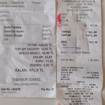 Burgerlab Servis Ücreti Adı Altında Zorla Para Alıyor