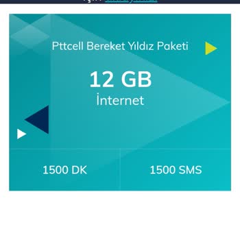 Pttcell Faturasız Bereket Tarifesi