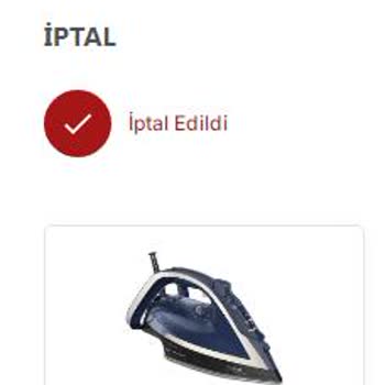 Hiçbir Bilgi Verilmeden Media Markt Tarafından Sipariş İptal Edilmesi