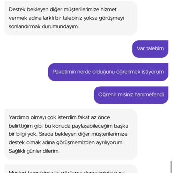 Getir Uygulamasından Verdiğim Sipariş Teslim Edilmedi!