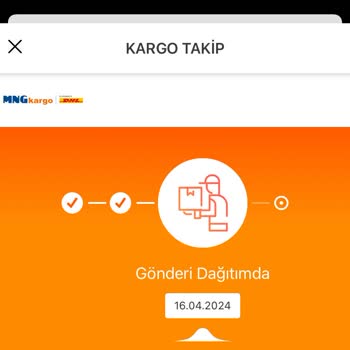 MNG Kargo Dağıtıma Çıkmasına Rağmen Kargom Gelmedi