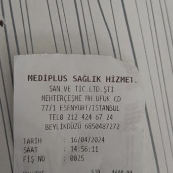 Mediplus Tıp Merkezi Hayal Kırıklığına Uğratan Hastane Ziyareti