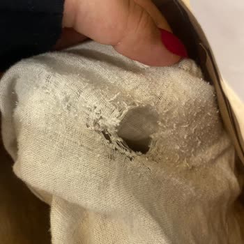 3 Defa Giyilen Bershka Krem Renk Pantolon Kumaşı Esnedi