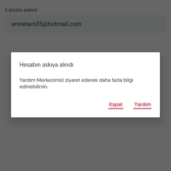 Letgo Hesabım Askıya Alındı