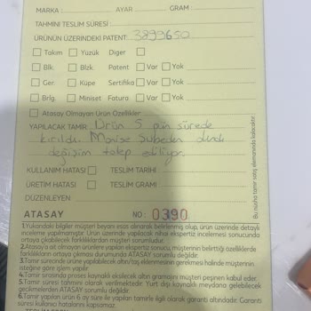 Atasay Manisa Sümerler Şikayet