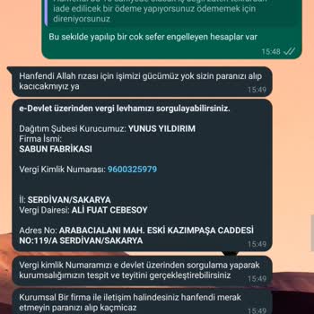 Sabun Fabrikası Mağduriyet Yaşadığım Paketleme İşlemi