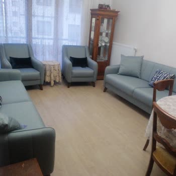 Enza Home Ve Ben Enza'da Bu Renk Kumaştan Hiç Koltuk Takımı Görmedim