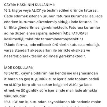 By Tuğçe Kaya İade Kabul Etmiyor