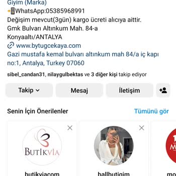 By Tuğçe Kaya İade Kabul Etmiyor