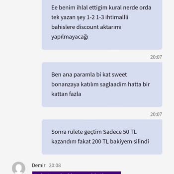 Slotella Kural İhlali Olmadığı Halde Bakiyemi Sildi