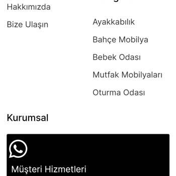 Öz Yılmazlar Mobilya Hiçbir Cevap Alamadım
