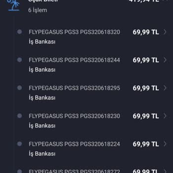 Pegasus Online Check-in Yapmayın