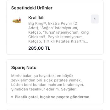 Burger King Her Zaman Pişmanlıktır