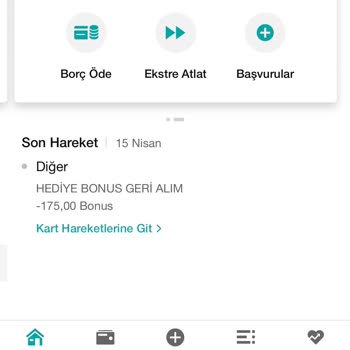 Garanti BBVA Hediye Verilen Bonus Paranın Kredi Kartımdan Tekrar Alınması!