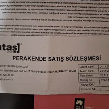 Yataş Alez Olması Gereken Ölçüde Küçük Dikildi Değişim İçin Bekliyorum