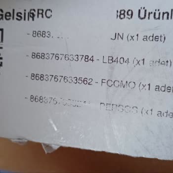 Cream Co. Eksik Ürün Gönderimi (mavi Nemlendirici)