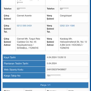 Sürat Kargo Kargom Kayıp Teslim Edilmiyor
