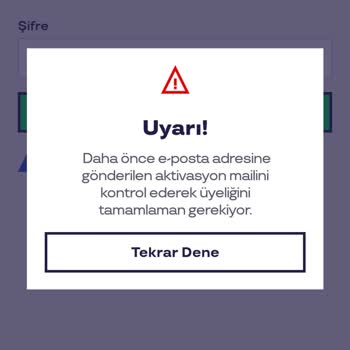Pluxee Türkiye Üyelik Aktivasyon Kodu Sorunu
