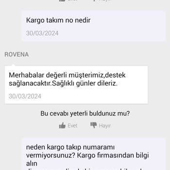 N11 Rovena Marka Ürünümü Teslim Etmiyor.