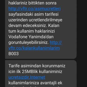Vodafone İnternet Paketi Karmaşası Ve Müşteri Hizmetleri Sorunu
