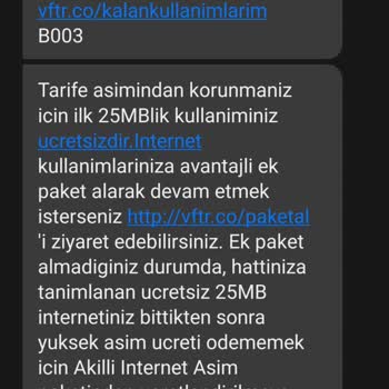 Vodafone İnternet Paketi Karmaşası Ve Müşteri Hizmetleri Sorunu