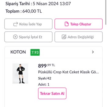 Pazarama Durduk Yere İptal