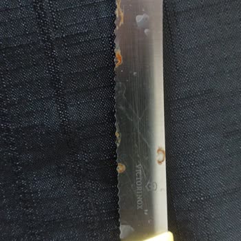 Eyüpoğlu Çelik Paslanmaz Bıçak Paslandı: Victorinox Kalite Sorunu