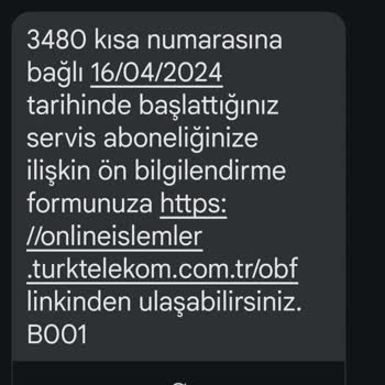 Türk Telekom Freshifun 3480 Üyeliği İptali