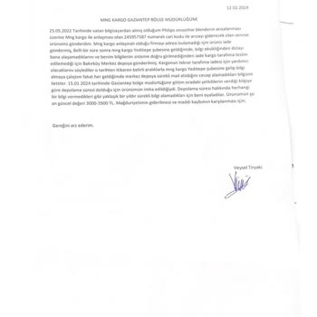 2 Senedir Süren MNG Kargo Mağduriyetim