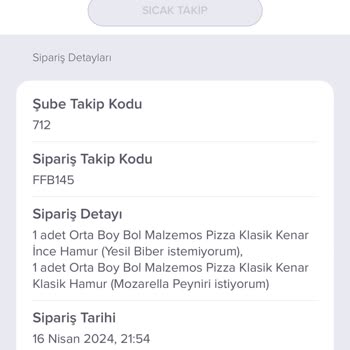 Domino's Pizza Sistem Sorunu Yalanı